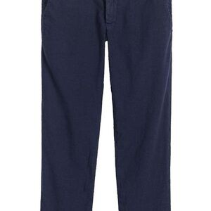 Frank & Eileen Navy Performance Linen Trousers